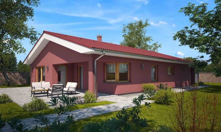 projekt domu BUNGALOW 144